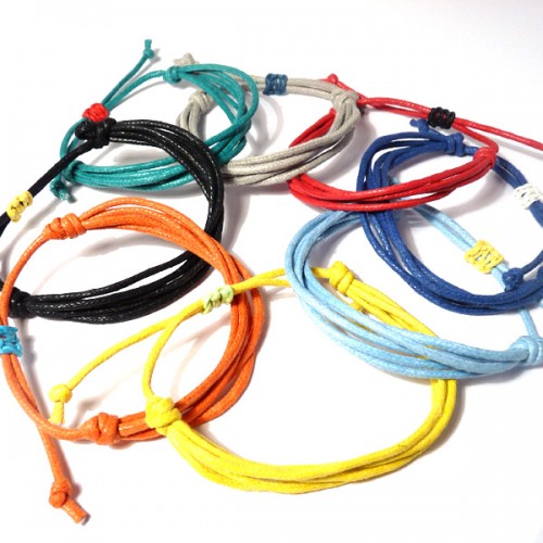 Cotton Bracelets Various Colours