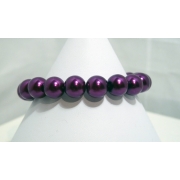 Purple Pearl Bead Bracelet Purple Pearl Bead Bracelet