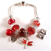 Red Hot Charm Bracelet Red Hot Charm Bracelet