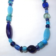 Blue Bead Jewellery Set Blue Bead Jewellery Set