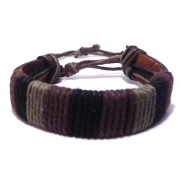 Men's Leather Corded Bracelet 3 Men's Leather Corded Bracelet 3
