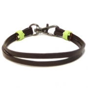 Men's Chocolate Leather Bracelet Men's Chocolate Leather Bracelet