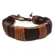 Men's Leather Corded Bracelet Men's Leather Corded Bracelet