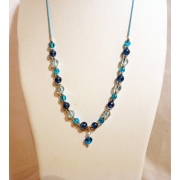 Blue Heart Necklace Blue Heart Necklace