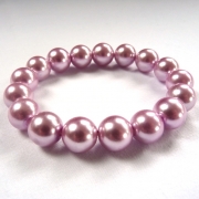 Pearl Bead Bracelets - 10mm Pearl Bead Bracelets - 10mm