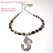 Personalised Initial Pendant Jewellery - Necklace, Bracelet, Earrings Personalised Initial Pendant Jewellery - Necklace, Bracelet, Earrings