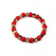 Diced Red Bracelet Diced Red Bracelet