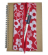 Elasticated Notebook Pencil Holder - A4 and A5