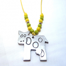 Cow Pendant Necklace 2