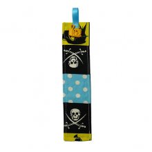 Fabric Bookmark - Pirates