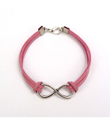 Pink Infinity Bracelet