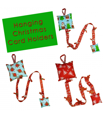 Hanging Christmas Card Holders