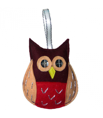 Owl Christmas Tree Decorations