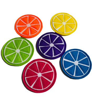 Citrus Felt Coasters