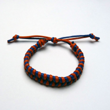 Fishtail Plaited Cotton Bracelet - Choose Your Colours