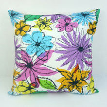 Floral Frenzy Cushion