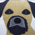 Personalised Applique Dog Pet Animal Cushion Covers