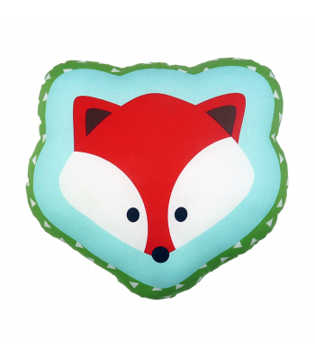 Animal Print Cushion - Fox