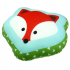 Animal Print Cushion - Fox