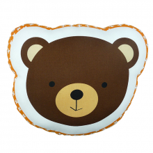 Animal Print Cushion - Bear