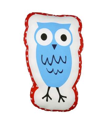 Animal Print Cushion - Owl