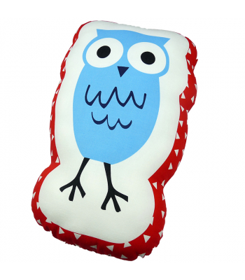 Animal Print Cushion - Owl