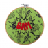 Comic Style BAM ZAP POW Hoop Set