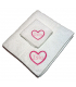 Personalised Embroidered Children's Towel Set - Girls