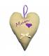 Personalised Embroidered Padded Heart