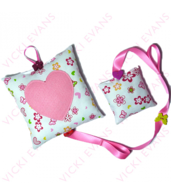 Hair Accessory Hanging - Flowers and Butterflies