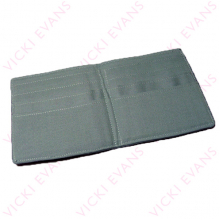 Plain Wallet - Smoke Grey