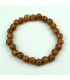 Palmwood 8mm Wood Bead Bracelet