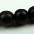 Tiger Ebony 6mm Wood Bead Bracelet