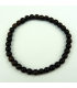 Tiger Ebony 6mm Wood Bead Bracelet