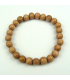 Rosewood 8 mm Wood Bead Bracelet