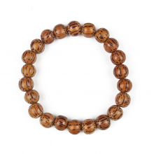 Palmwood 10mm Wood Bead Bracelet