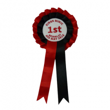 Personalised Embroidered Rosettes