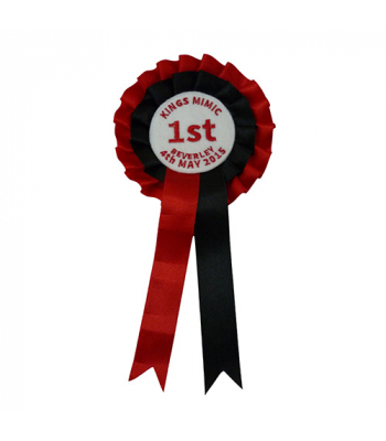 Personalised Embroidered Rosettes