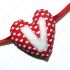 Love - Valentines Padded Heart Bunting