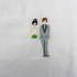 Embroidered Wedding Handkerchiefs / Napkins