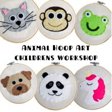 Animal Hoop Art - Childrens Workshops