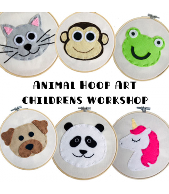 Animal Hoop Art - Childrens Workshops