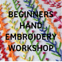 Beginners Hand Embroidery