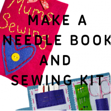 Make a Needle Book and Sewing Kit