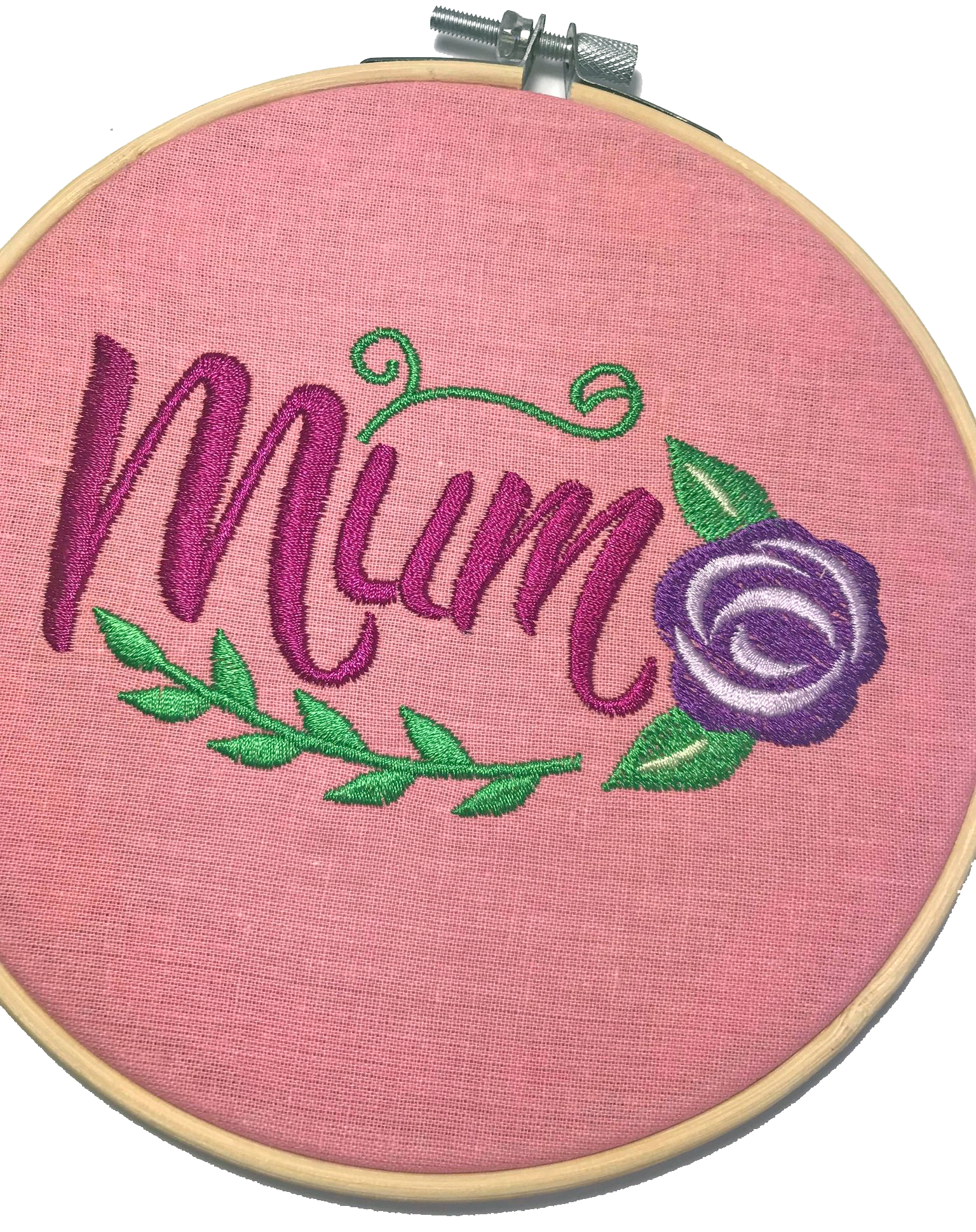Embroidered Hoop
